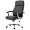 Hatley Executive Chair, Fixed Height Arms, Black