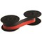 Facit 1024FN Fabric Ribbon Black/Red 7024