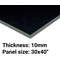 Foamboard, 30'' x 40'', Black, 10mm Thick, Box of 13