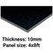 Foamboard, 4ft x 8ft, Black, 10mm Thick, Box of 13