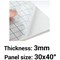 Self-adhesive Foamboard, 30" x 40", White, 3mm Thick, Box of 35