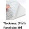 Self-adhesive Foamboard, A4, White, 3mm Thick, Box of 30 Self-adhesive Foamboard, A4, White, 3mm Thick, Box of 30