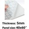 Self-adhesive Foamboard, 40" x 60", White, 5mm Thick, Box of 25 Self-adhesive Foamboard, 40" x 60", White, 5mm Thick, Box of 25