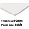 Foamboard, 4ft x 8ft, White, 10mm Thick, Box of 13