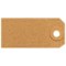 Unstrung Tags 1A 70 x 35mm Buff Single (1000 Pack) TG8021