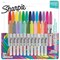 Sharpie Permanent Markers, Fine Colouring Pens, Assorted Colours, Pack of 24