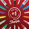 Sharpie Permanent Markers, Fine Colouring Pens, Assorted Colours, Pack of 24