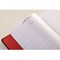 Black n' Red Soft Cover Business Journal, A5, Numbered Pages, 144 Page