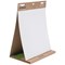 Bi-Office Earth Tabletop Flipchart Pad, Self Stick, 80gsm Paper, 20 Sheets, 500x585mm, Pack of 6