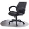 Cleartex PVC Chair Mat Carpet Contoured 1250x1000x2.2mm Clear