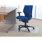 Floortex Advantagemat PVC Rectangular Chair Mat, Carpets up to 6mm, 1200x750x2mm, Clear