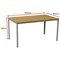 Flexi Table, Rectangular, 1200mm Wide, Oak