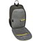 Falcon i-stay Laptop Hardshell Backpack with USB Port and Anti-Theft Padlock, For up to 15.6 Inch Laptops and 10.1 Inch Tablets, Grey