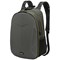 Falcon i-stay Laptop Hardshell Backpack with USB Port and Anti-Theft Padlock, For up to 15.6 Inch Laptops and 10.1 Inch Tablets, Grey