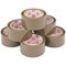 5 Star Packaging Tape, Polypropylene, 48mm x 66m, Buff, Pack of 6 5 Star Packaging Tape, Polypropylene, 48mm x 66m, Buff, Pack of 6