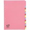 5 Star Subject Dividers, 20-Part, A4, Assorted 5 Star Subject Dividers, 20-Part, A4, Assorted