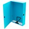 5 Star Box File, Spring Lock, 75mm Spine, Foolscap, Blue, Pack of 5