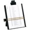5 Star Desktop Copyholder with Line Guide Ruler, A4, Black