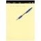 5 Star Executive Pad, A4, Ruled & Perforated Yellow Paper, 50 Sheets, Pack of 10