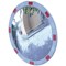 5 Star Reflective Circular Mirror 800mm Diameter