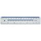 5 Star Ruler Plastic Metric and Imperial Markings 150mm Clear
