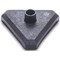 Guarda Chain Post Set with 6 Posts Red/Wht Concrete Base