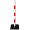 Guarda-Plus Chain Post Set with 4 Posts Red/Wht