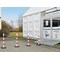 Guarda-Plus Chain Post Set with 4 Posts Red/Wht