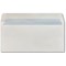 5 Star DL Plain Wallet Envelopes, Self Seal, 80gsm, White, Pack of 25