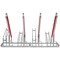 City Hybrid Bicycle Rack 4 Cycle Capacity FS604958