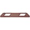 Park-Aid Wheel Stop 900mm Brick Red/Wht