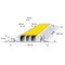 Traffic-Line Cable/Hose Protection Ramp Large 960x600 Ylw/Blk