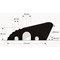 Traffic-Line Cable/Hose Protection Ramp Small 1200mm Black