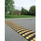 SafeRide Speed Reduct Hump End Section Female 450x50 Ylw/Blk