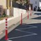 Traffic-Line FlexBack Traffic Posts 1000x200mm Red/Wht