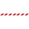 WeatherMaster 250 Yellow Post + Red/White Belt 3.4m Pack of 2