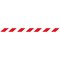 WeatherMaster 250 Red Post + Red/White Belt 3.4m Pack of 2