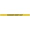 WeatherMaster 250 Red Post Danger Keep Out Yellow/Blk Pack 2