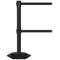WeatherMaster 250 Twin Black Post No Entry Red/Wht Pack of 2