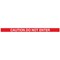 WeatherMaster 250 Twin Yellow Post Do Not Enter Rd/Wht Pack 2