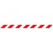 QueueMaster500 Polished Ssteel Post + Red/Wht Belt 3.4 Pack 2