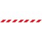 SafetyMaster 450 Yellow Post + Red/White Belt 3.4m Pack 2