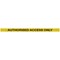 SafetyMaster 450 Yellow Post Auth Access Ylw/Blk 3.4m Pack 2