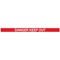 SafetyMaster 450 Yellow Post Danger Red/White 3.4m Pack of 2