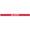 SafetyMaster 450 Yellow Post No Entry Red/White 3.4m Pack 2