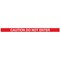 SafetyMaster 450 Twin Ylw Post Do Not Enter Rd/Wht 3.4 Pack 2