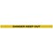 SafetyMaster 450 Twin Yellow Post Danger Ylw/Blk 3.4m Pack 2