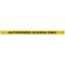 SafetyMaster 450 Twin Red Post Auth Access Ylw/Blk 3.4 Pack 2