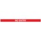 SafetyMaster 450 Twin Red Post No Entry Red/White 3.4m Pack 2