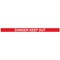 WallPro 300 Barrier Blk with Danger Keep Out Red/Wht 3m